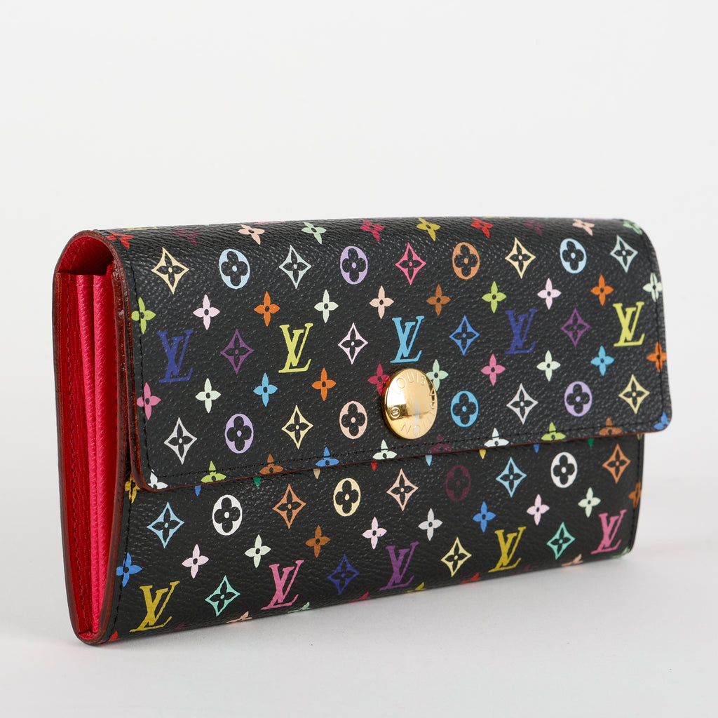 Sarah Wallet, Black Multicolor