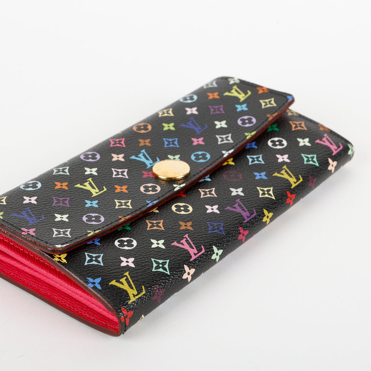 Sarah Wallet, Black Multicolor