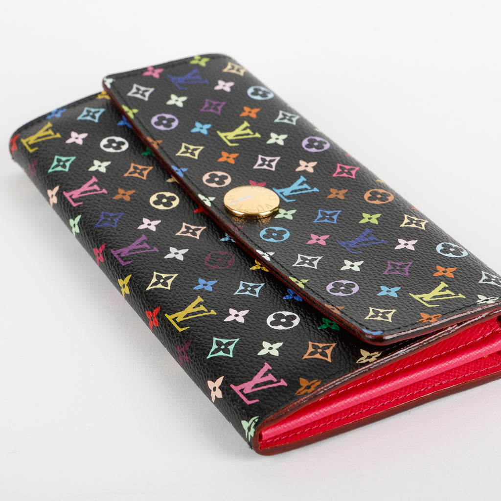 Sarah Wallet, Black Multicolor