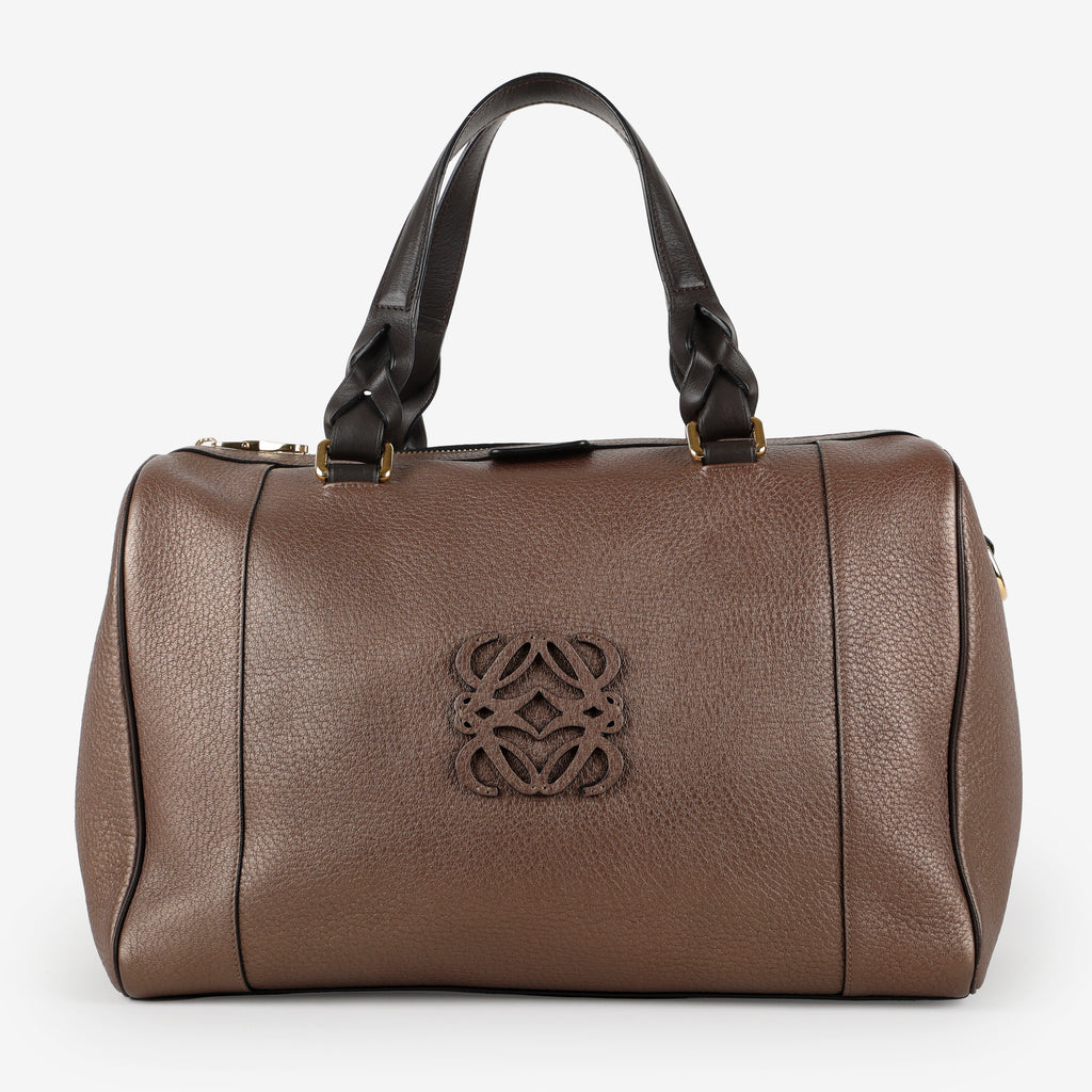 Fusta 25, Metallic Brown Calfskin