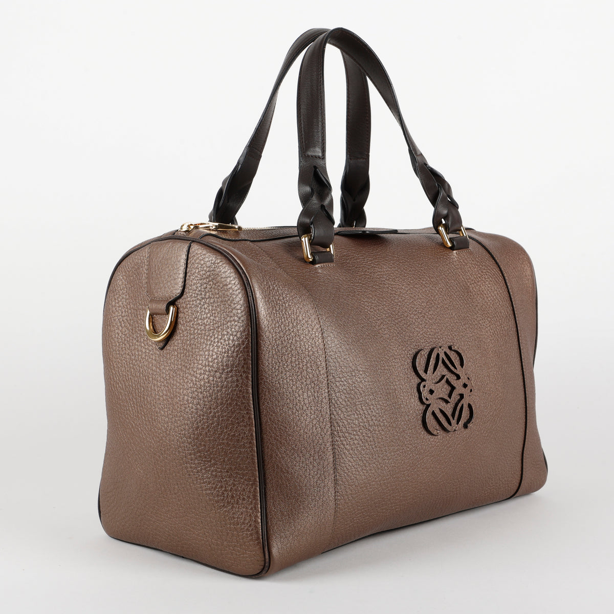 Fusta 25, Metallic Brown Calfskin