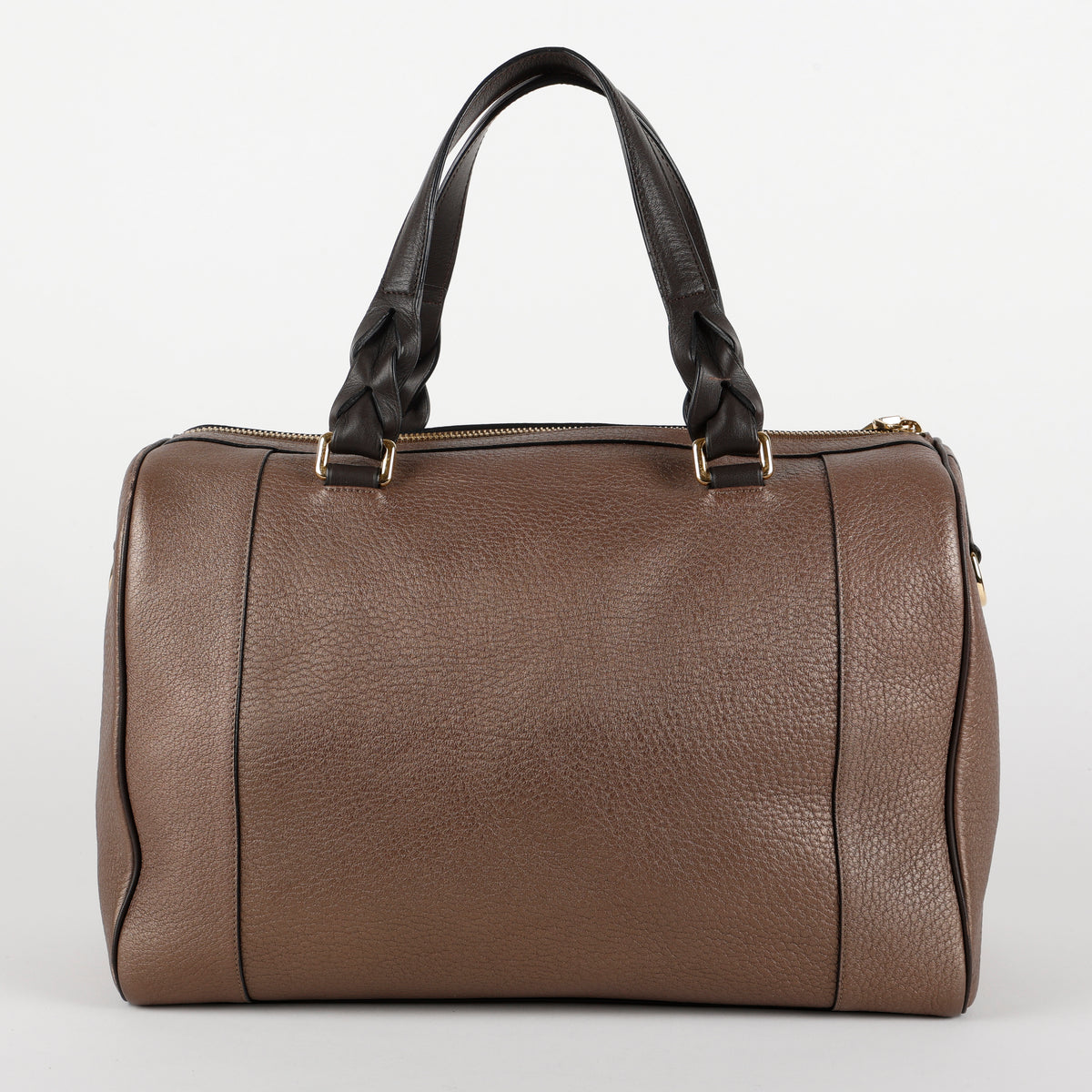 Fusta 25, Metallic Brown Calfskin