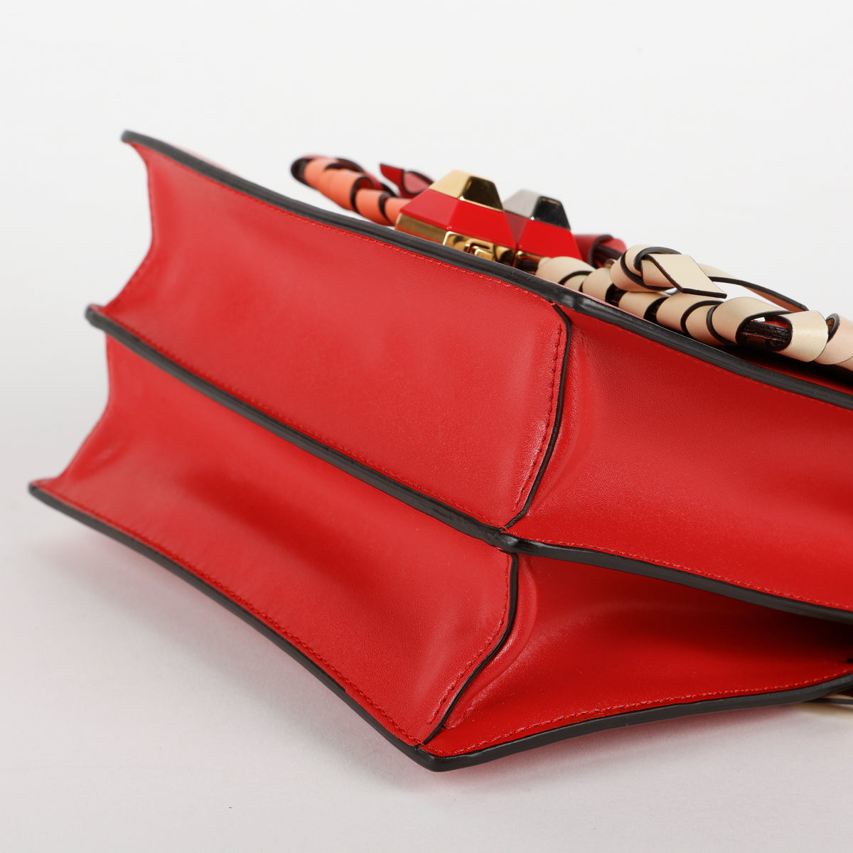 Kan I Mini Whipstitch/Bow, Red