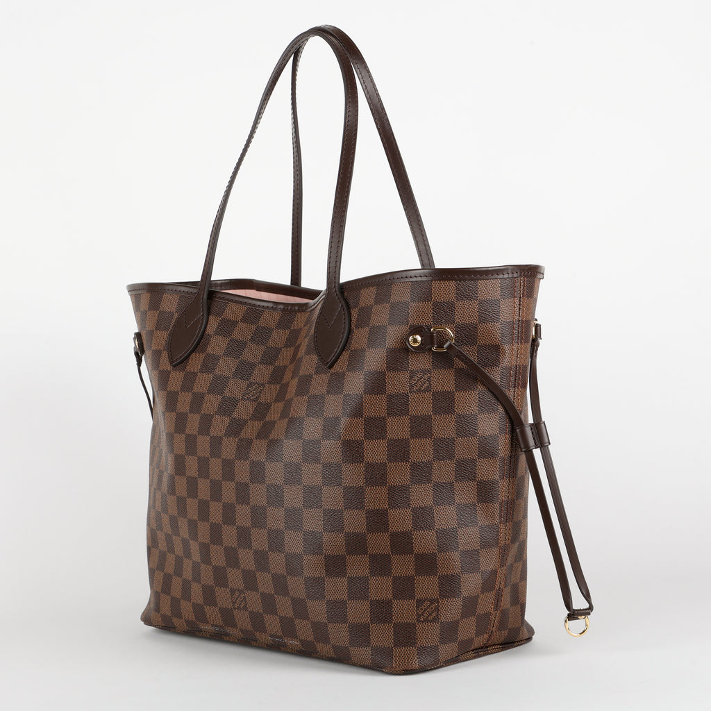 Neverfull MM, Damier Ebene/Rose Ballerine