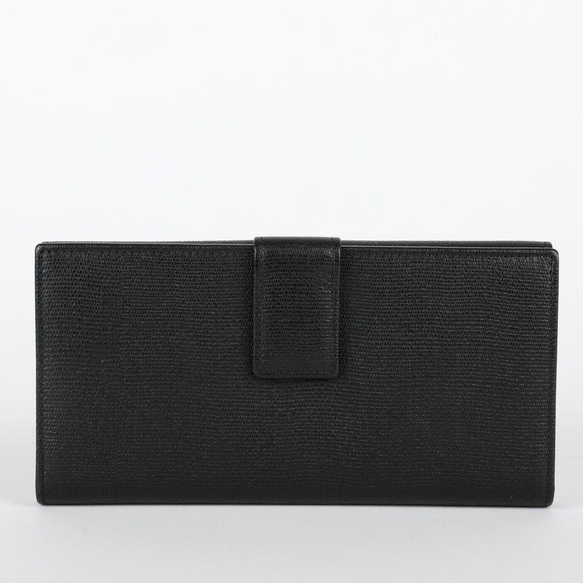 Classic Y Ligne Clutch, Black