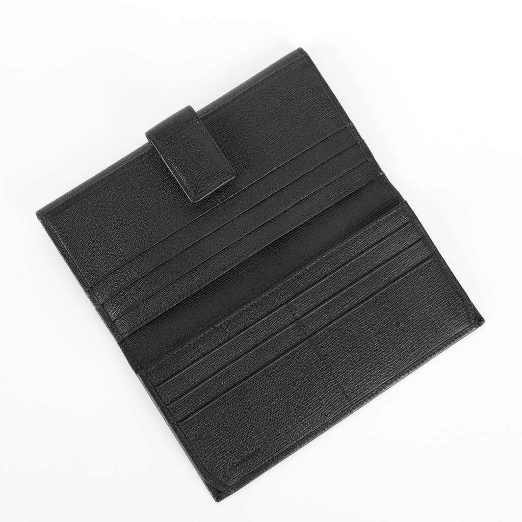 Classic Y Ligne Clutch, Black