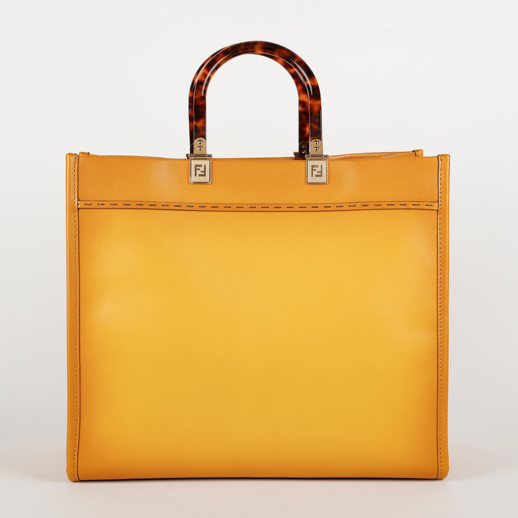 Medium Plexiglass Sunshine Tote, Mimosa King Tamponat