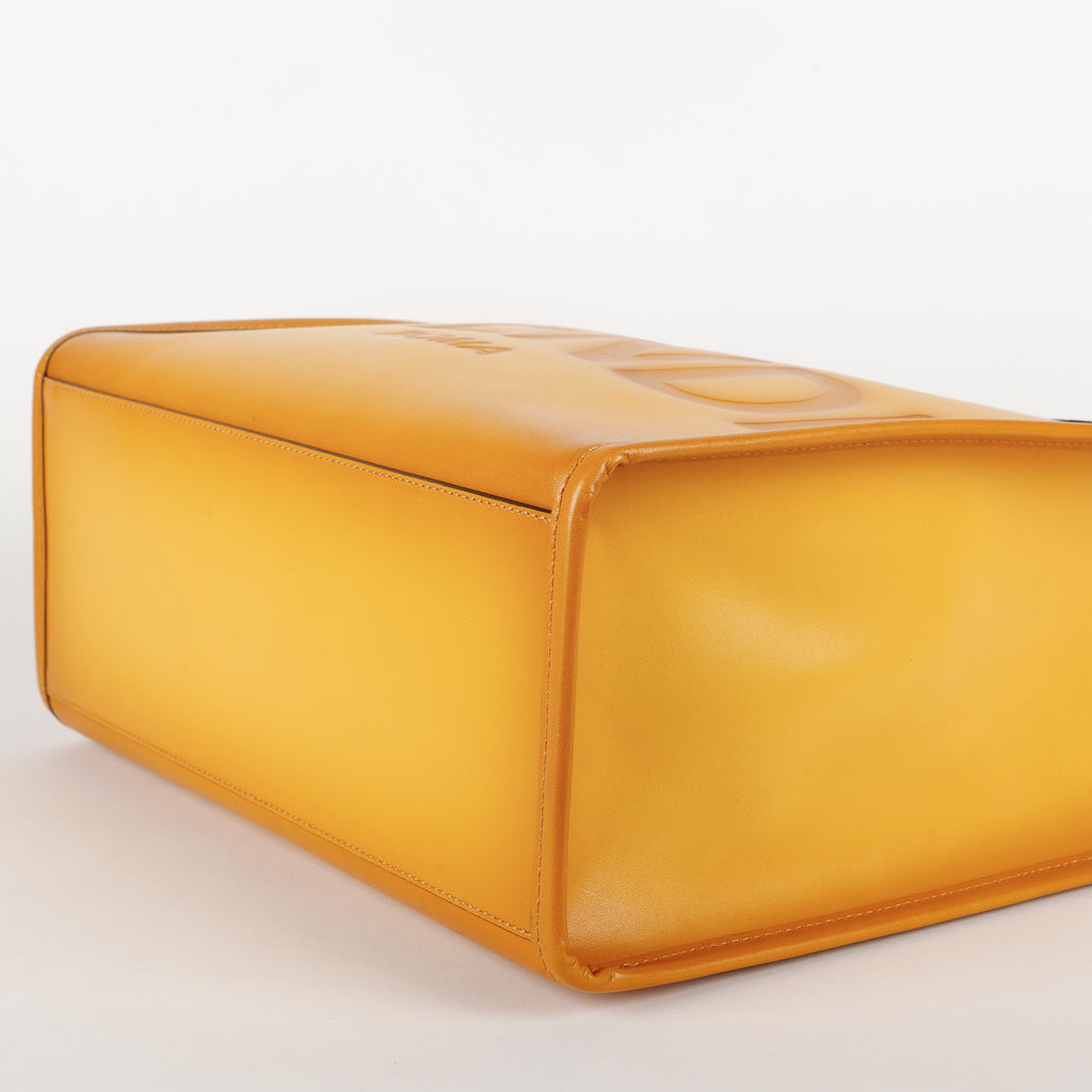Medium Plexiglass Sunshine Tote, Mimosa King Tamponat