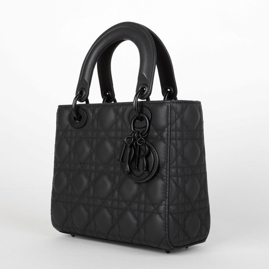 Small My ABCDior Lady, So Black Lambskin 11552
