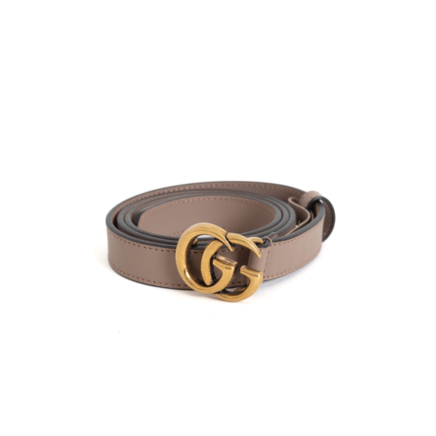 Marmont Belt, Thin (85) Dusty Rose 7597