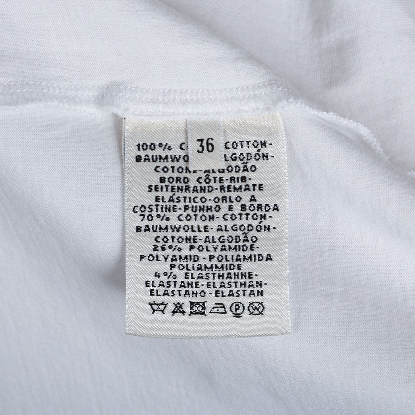 White Drop Sleeve Dress | Size 36