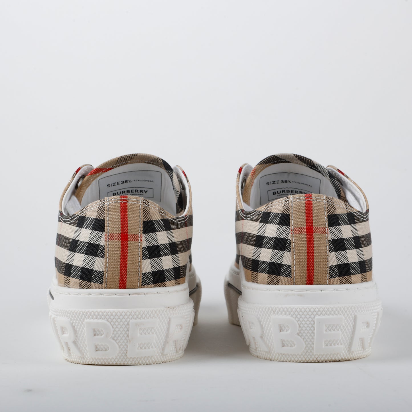 Jack Low-Top Sneakers Beige Check
