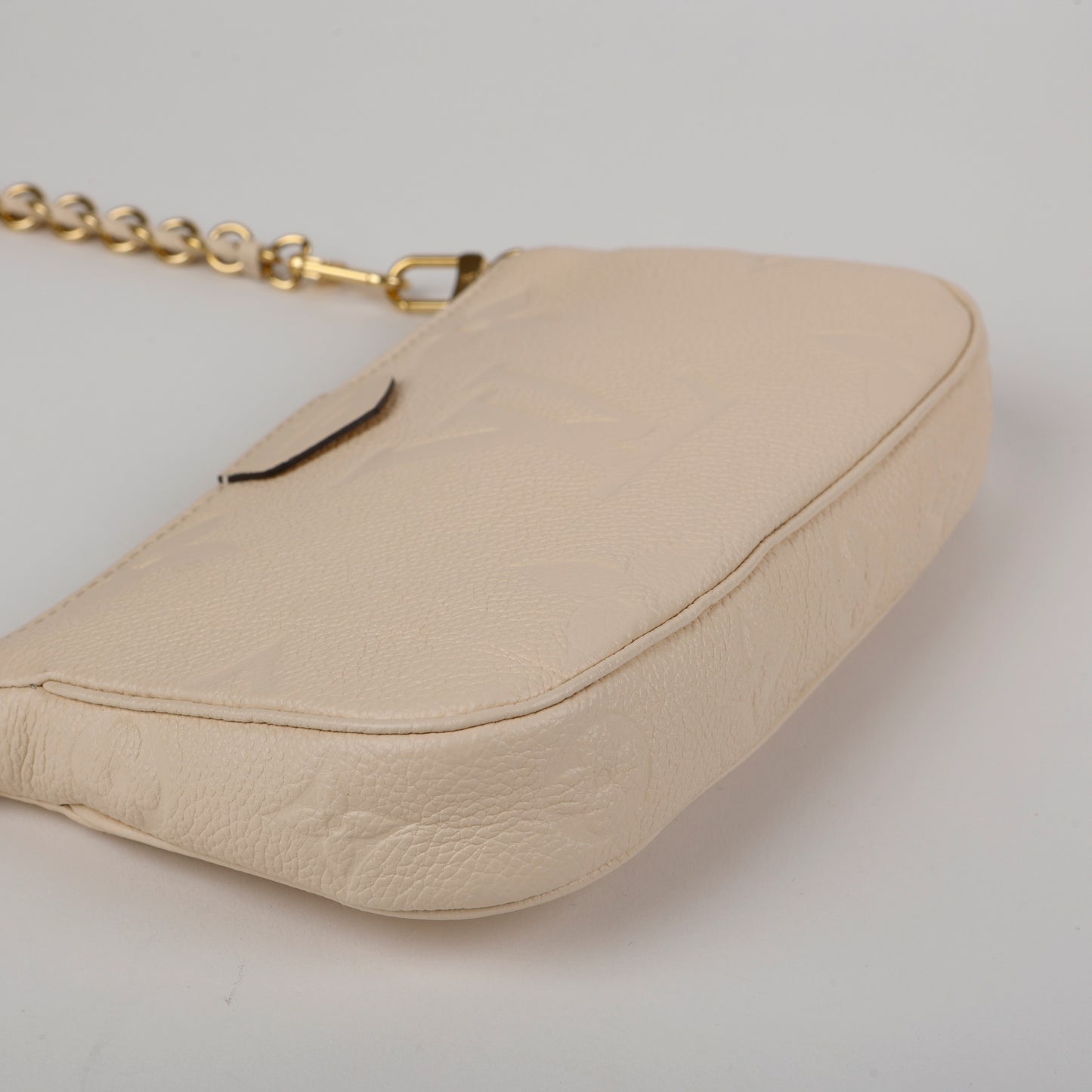 Multi Pochette Accessories, Cream Empreinte