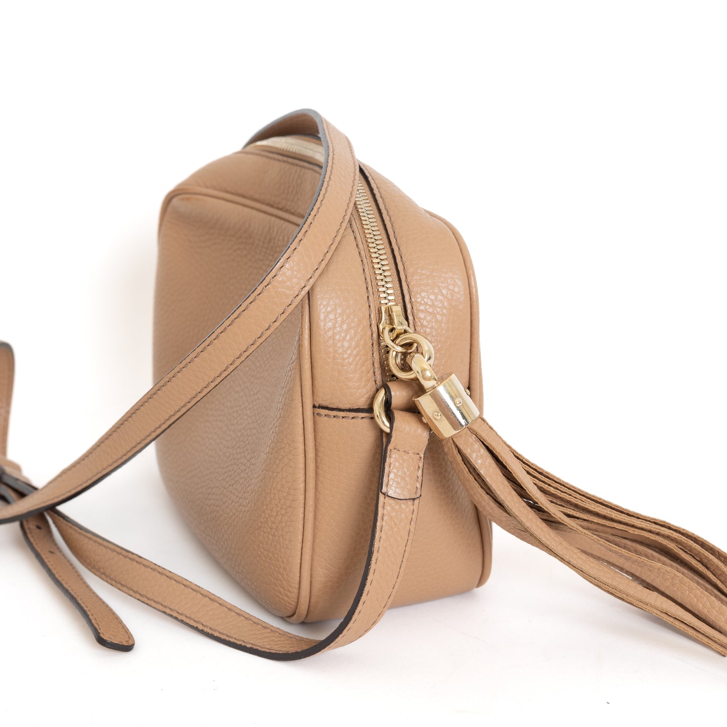 Soho Disco Crossbody Bag, Tan 7693