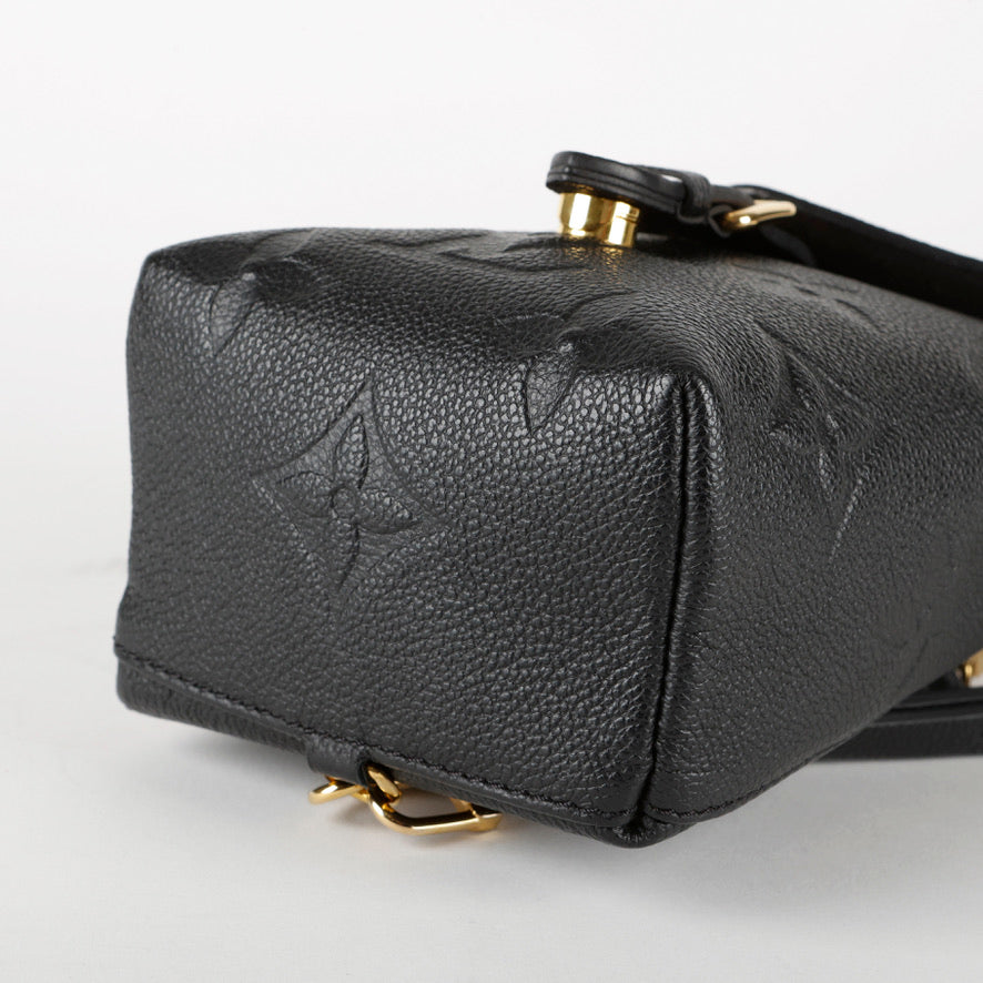 Mini Giant Monogram Backpack, Black Empreinte