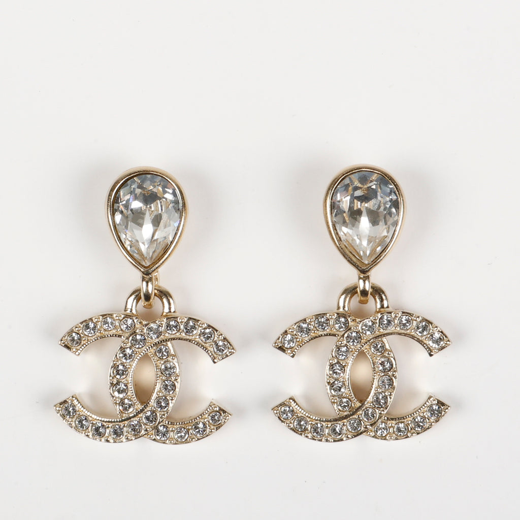 CC Crystal Drop Earrings