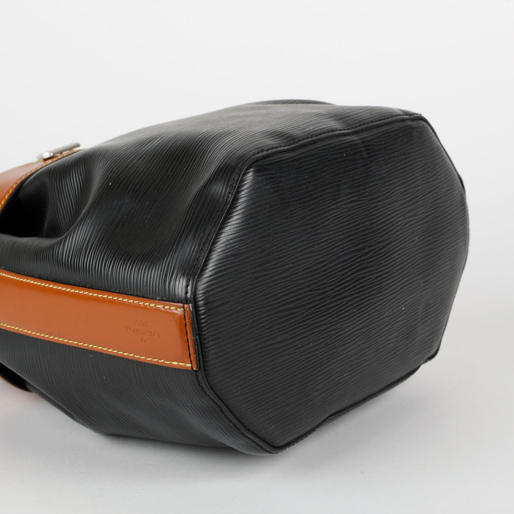 Noe Epi Leather, Black Brown  11599