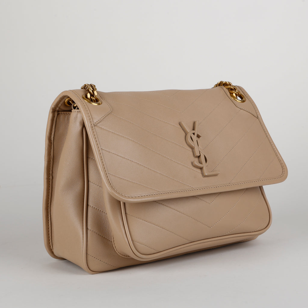 Medium Niki Beige Calfskin 11518