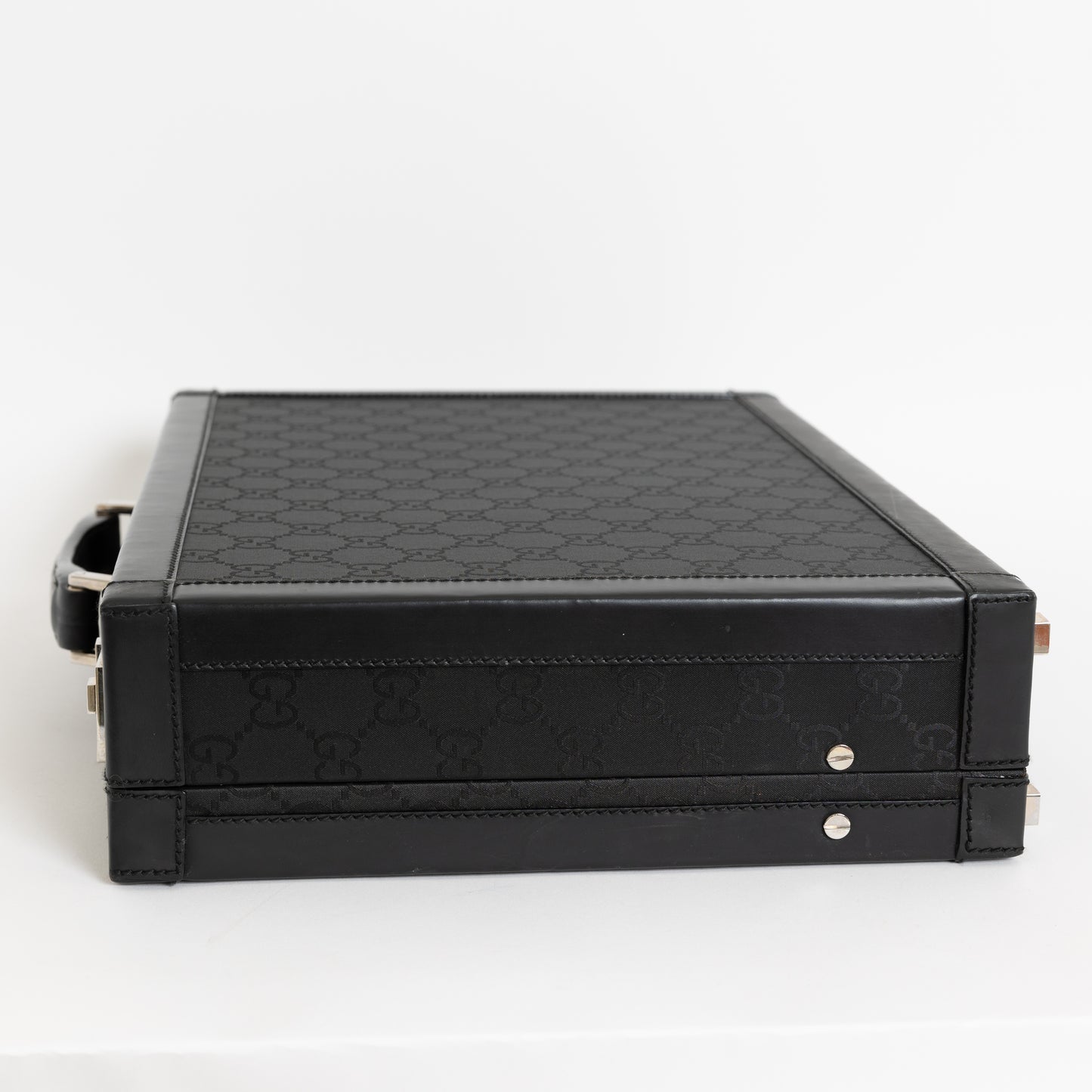 Briefcase Trunk, Black Monogram 6101
