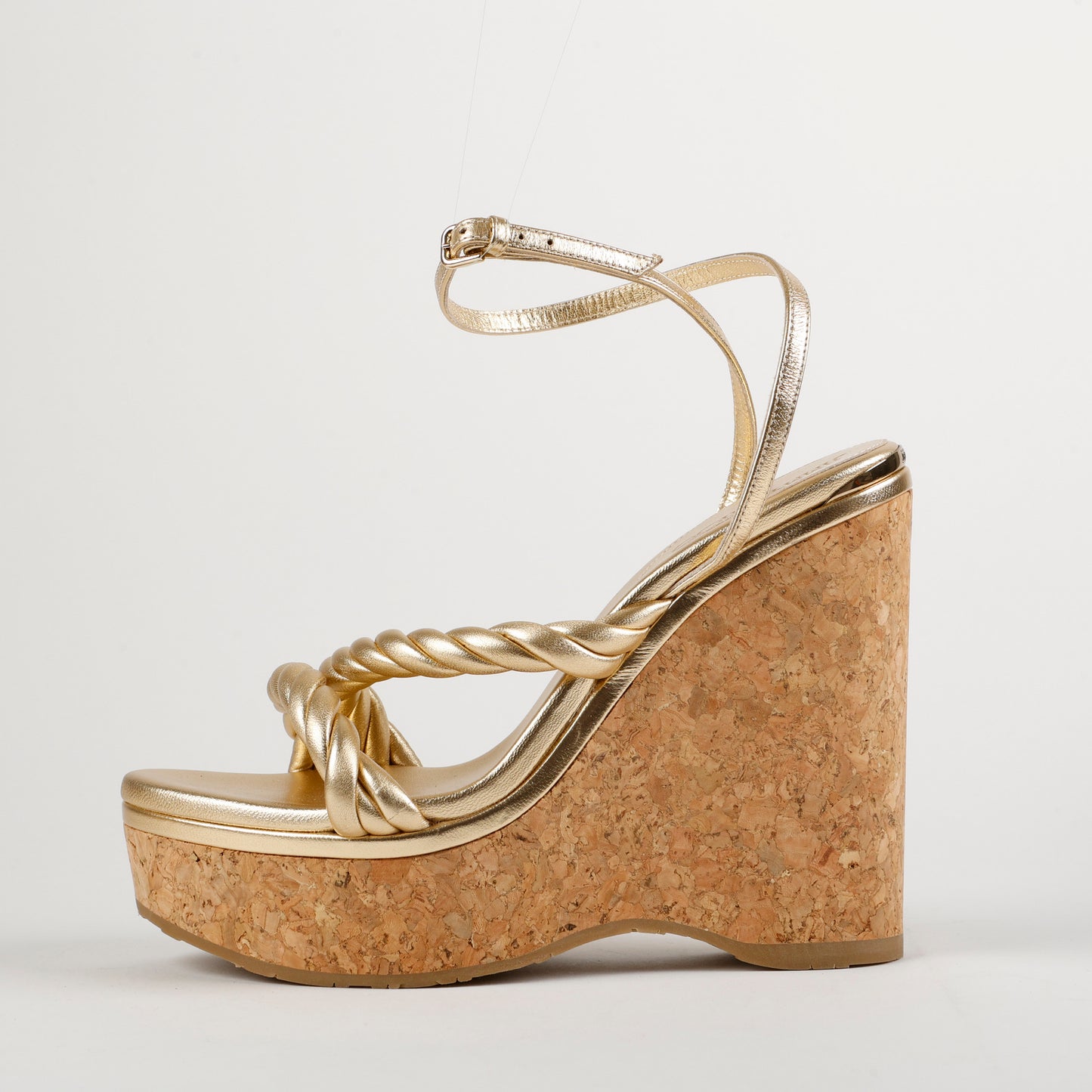 Diosa Wedge, Metallic Gold