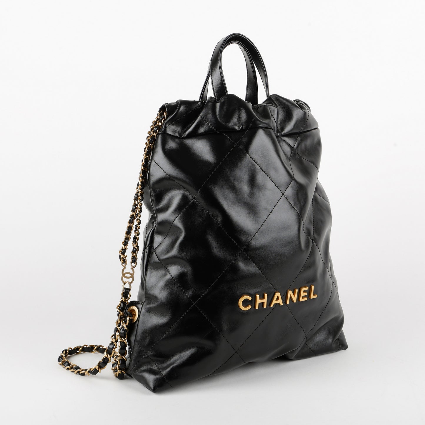 Lambskin 22 Backpack Black