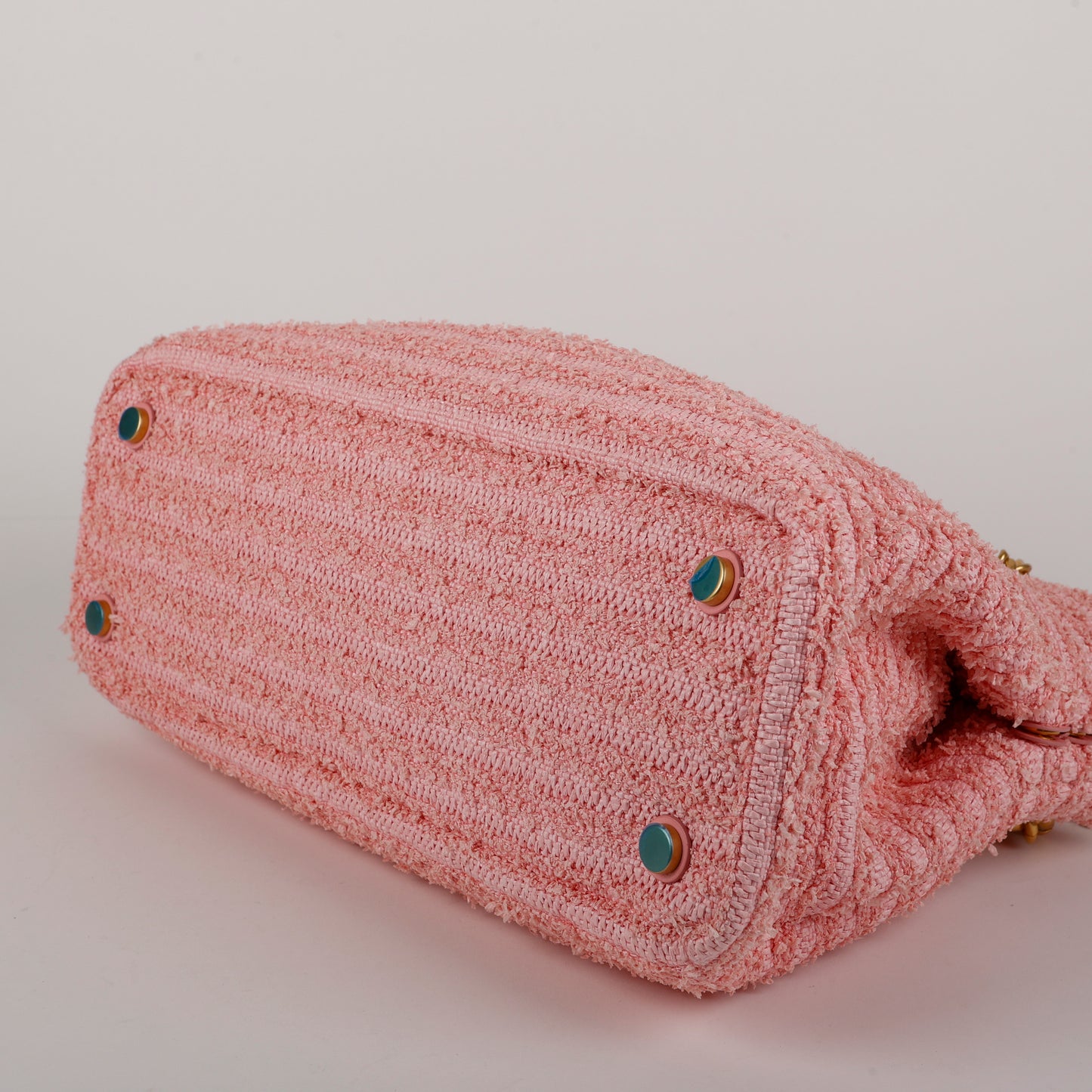 1945 Soft Tote, Pink Tweed