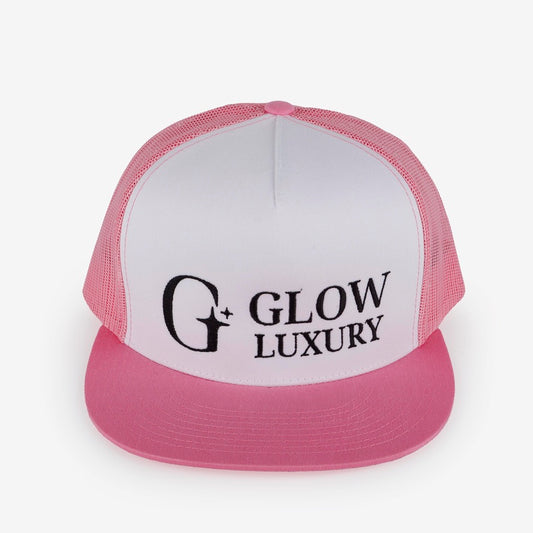 Pink and White Trucker Hat