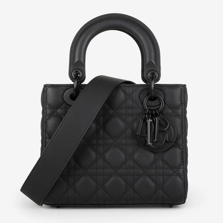 Small My ABCDior Lady, So Black Lambskin 11552