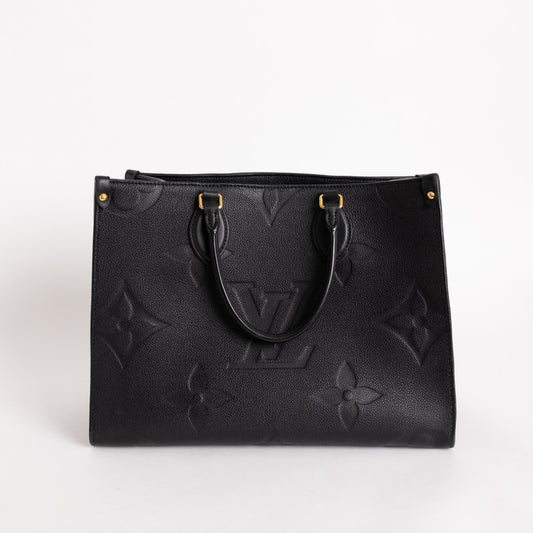 Louis Vuitton OnTheGo MM Black Empreinte 5351