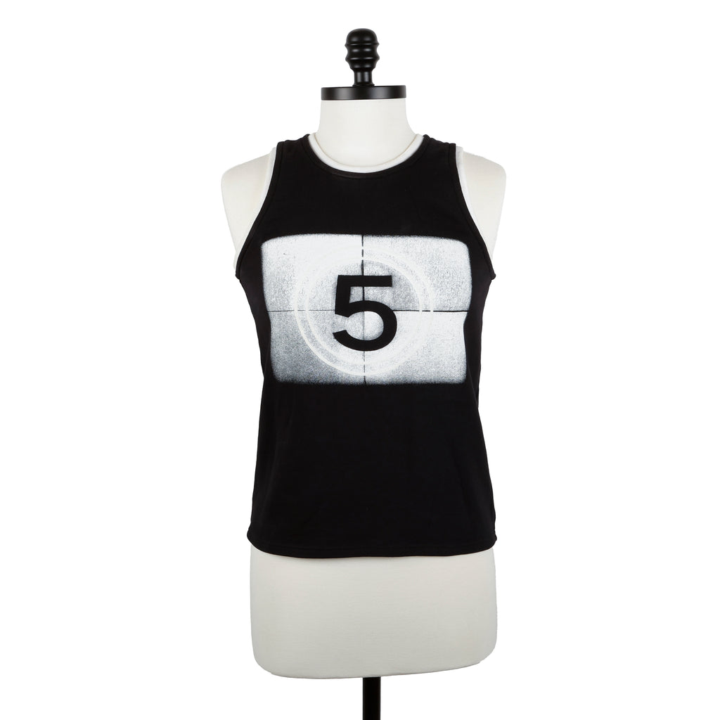 Black White No. 5 Tank | 21S