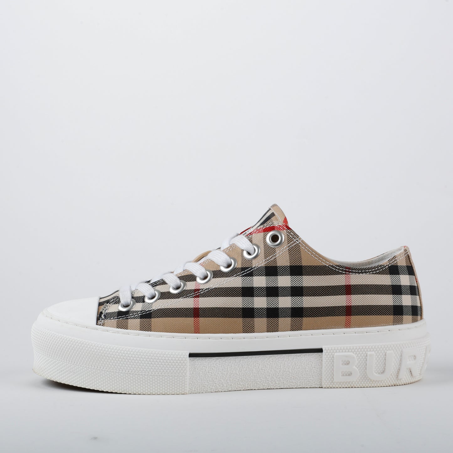 Jack Low-Top Sneakers Beige Check