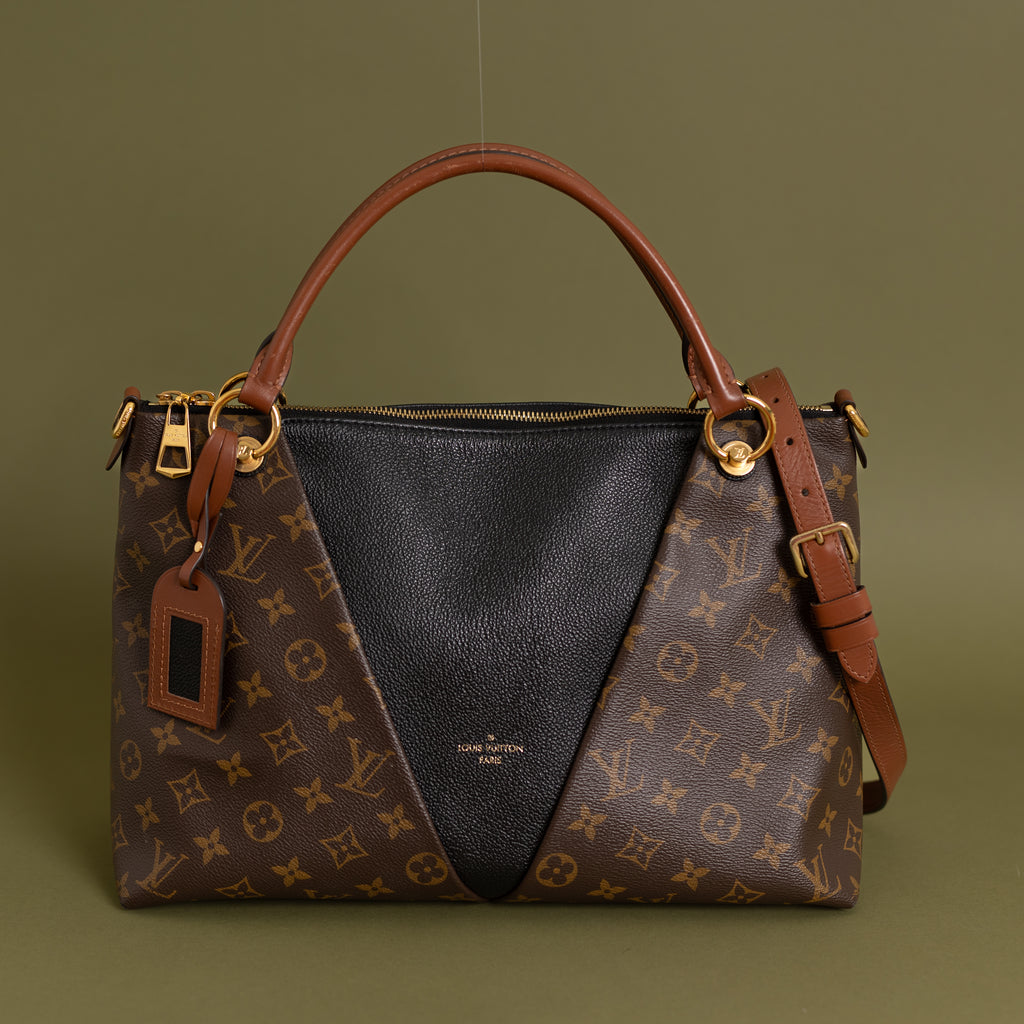 V Tote MM, Monogram/Black 8935