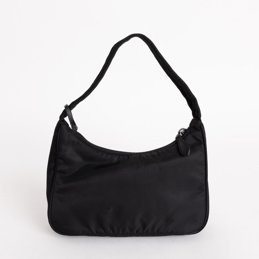 Prada Re-Edition Shoulder Bag Nylon, Black