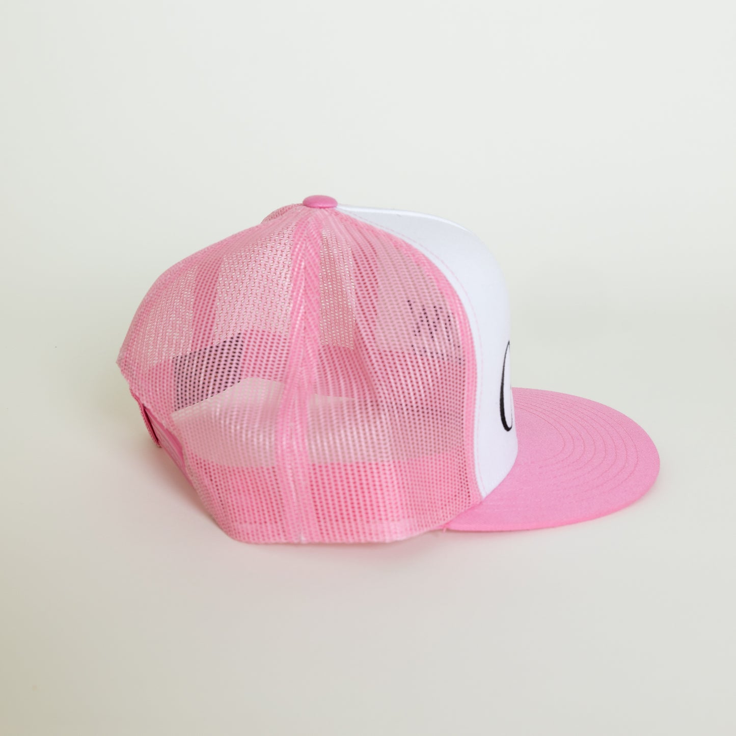 Pink and White Trucker Hat