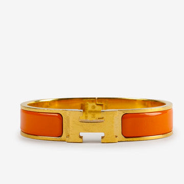 Hermes Clic Clac, Orange and Gold