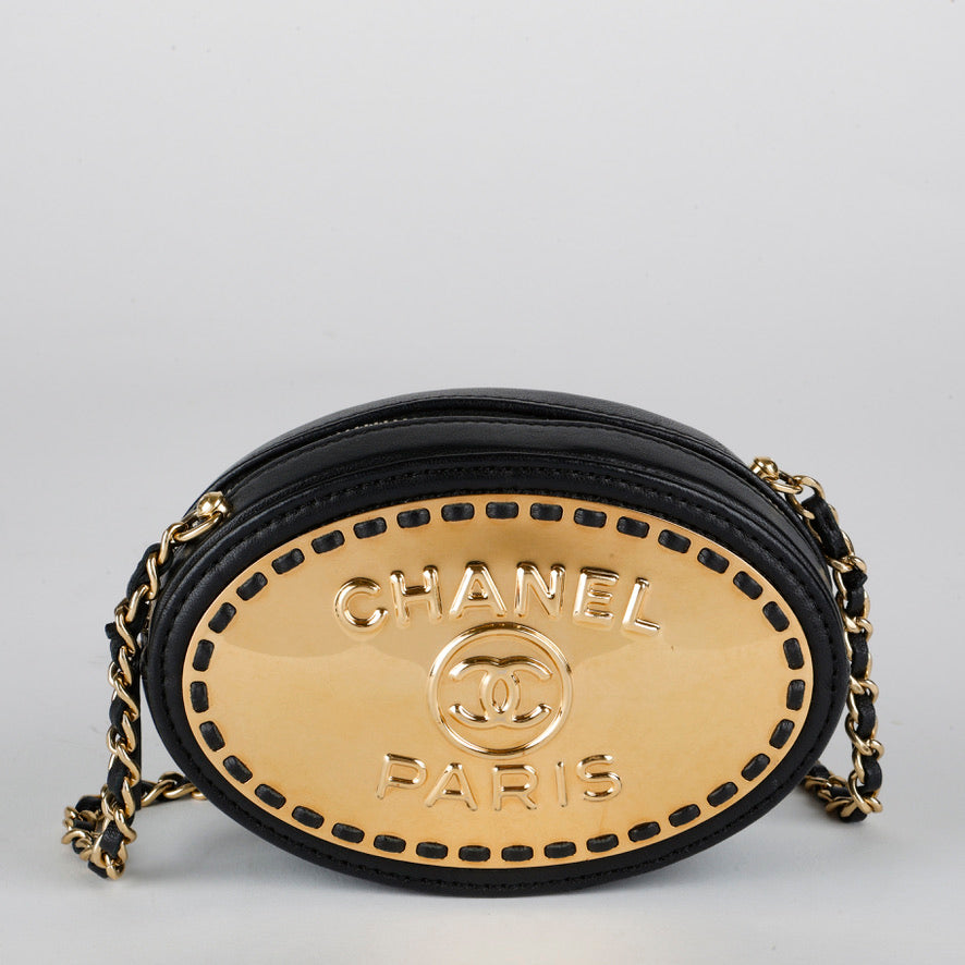 Oval Logo Plate Crossbody