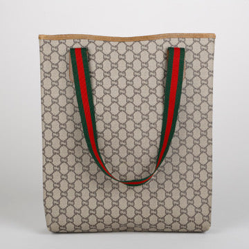 Vintage GG Plus Tote, Coated Canvas
