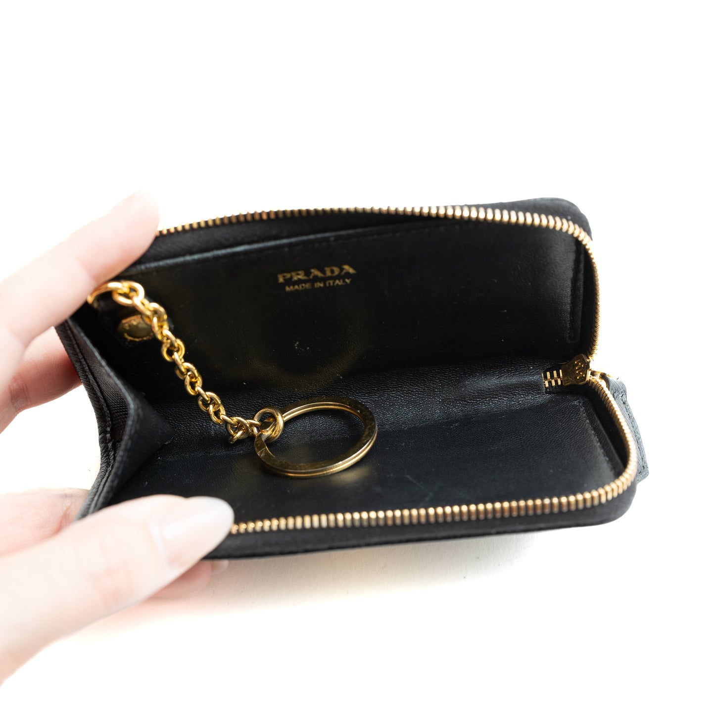 Saffiano Key Holder, Prada 8328