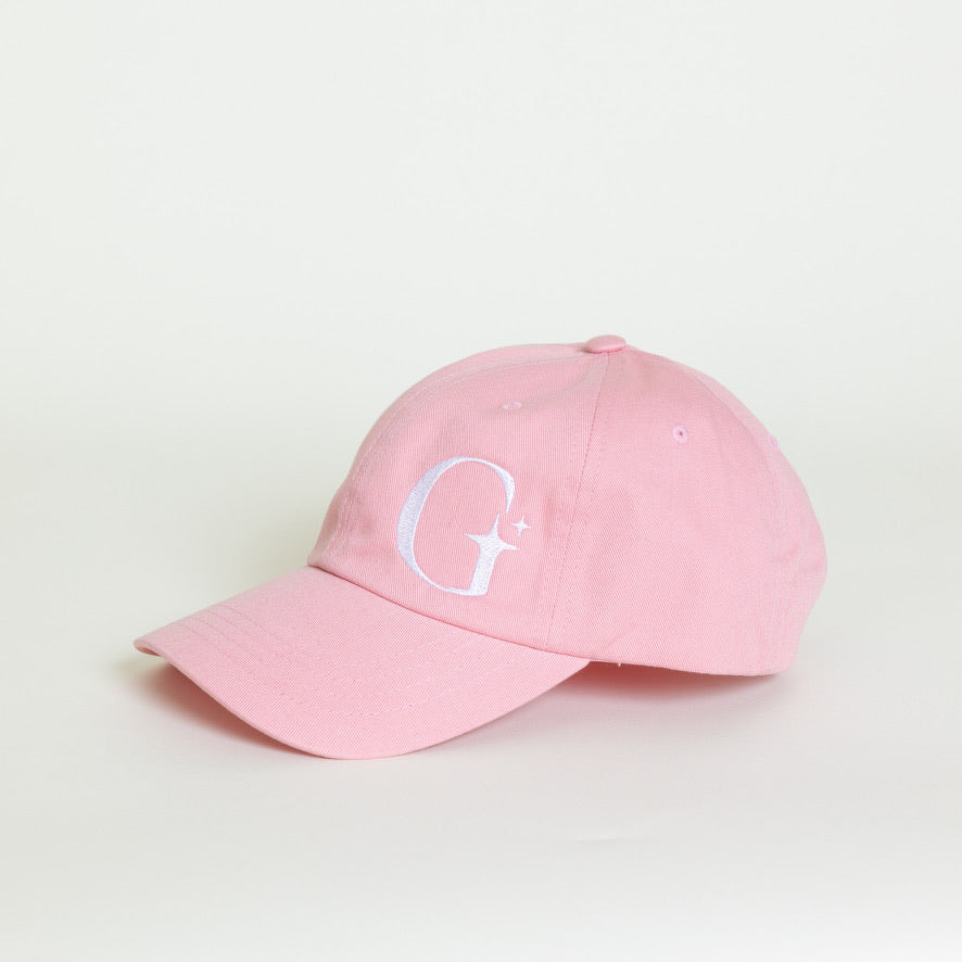 Pink Twill Dad Hat