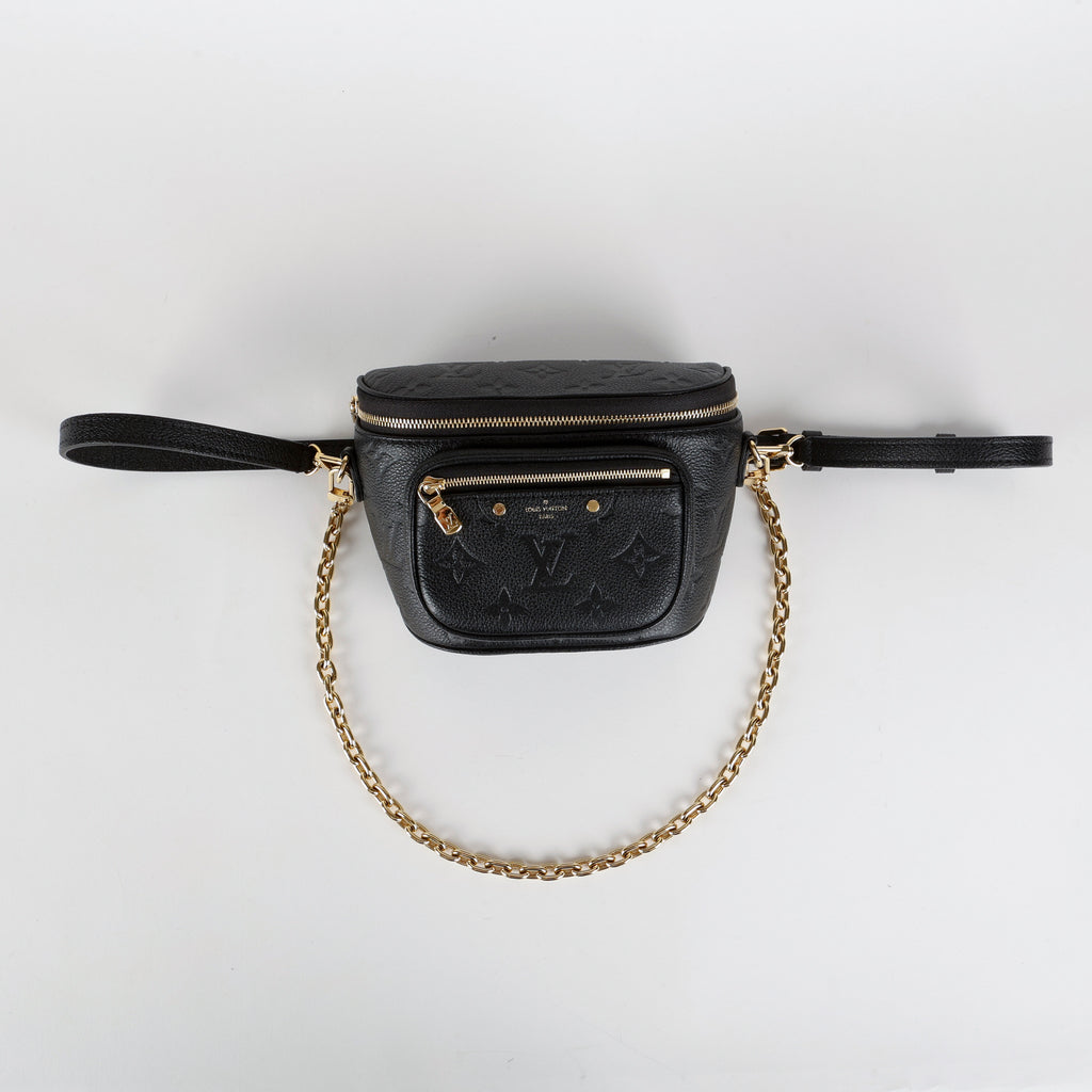 Mini Bum Bag, Black Empreinte