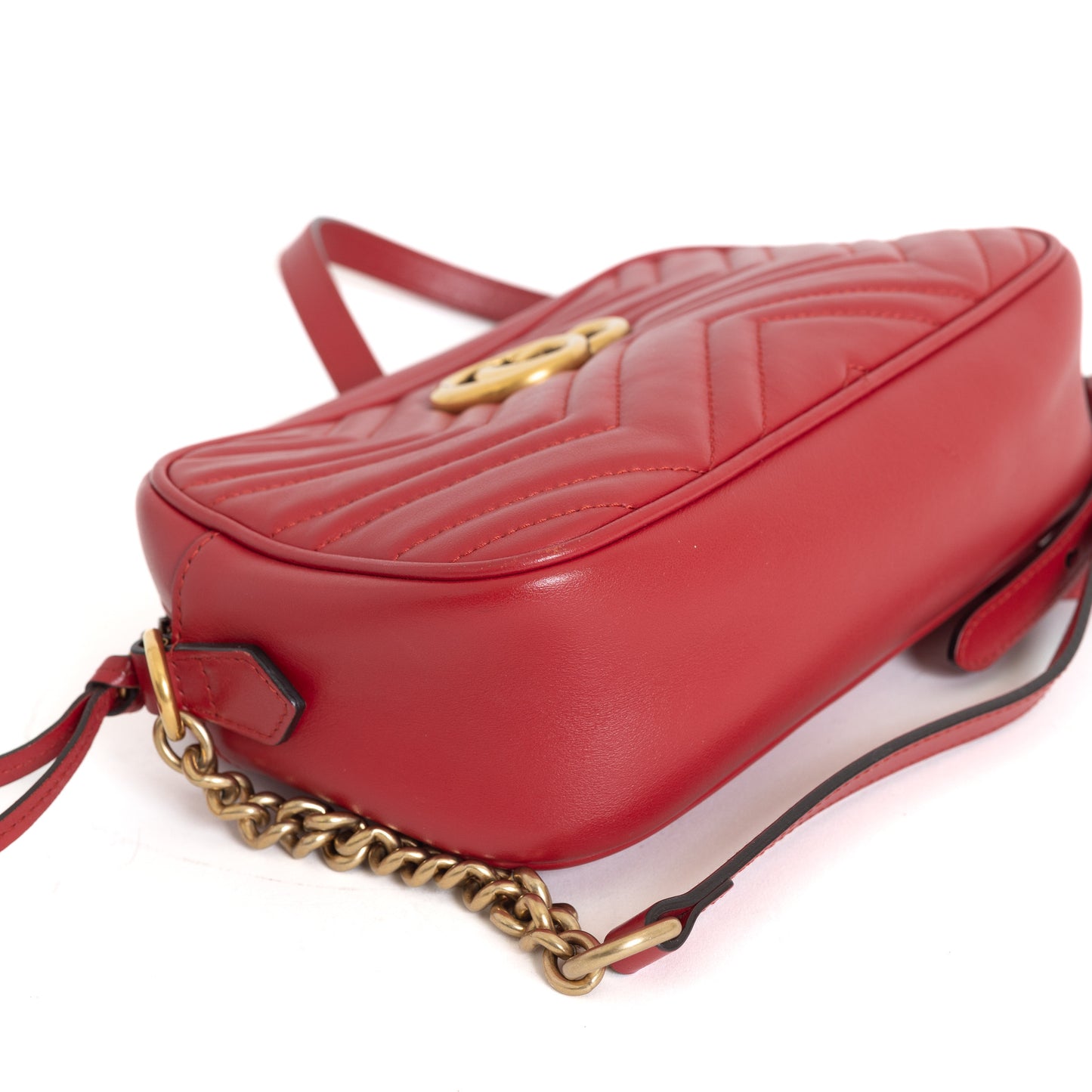 GG Marmont Camera Bag, Red 6265