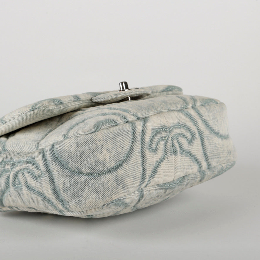 Small Single Flap, Denim Embossed 1102