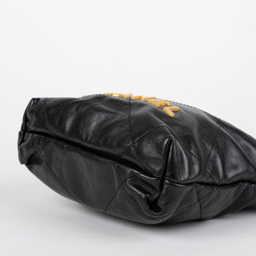 Mini 22, Black Lambskin 11515