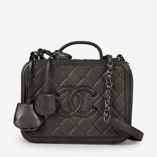 Medium Filigree Vanity, Dark Grey 11030