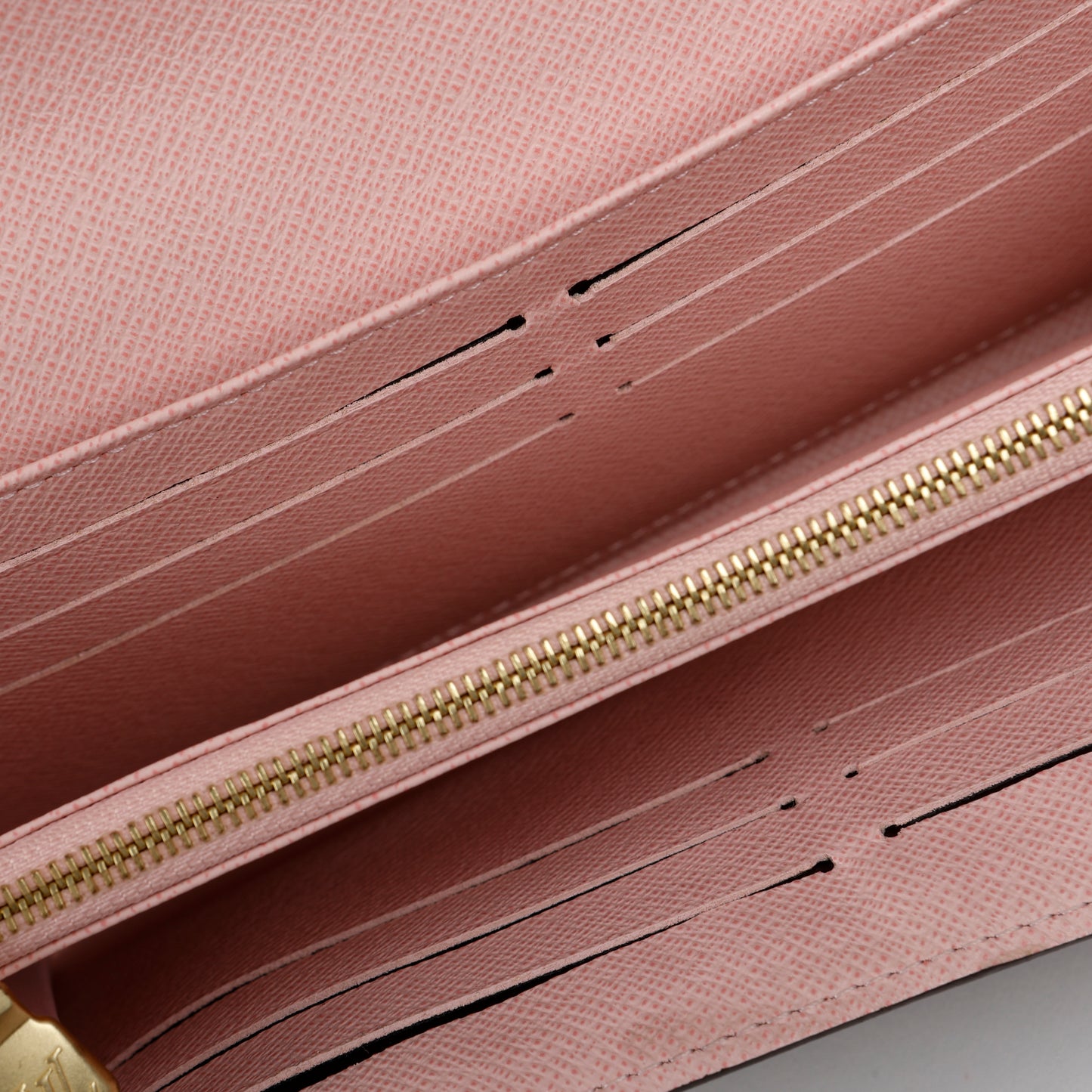 Sarah Wallet, Monogram Rose Ballerine