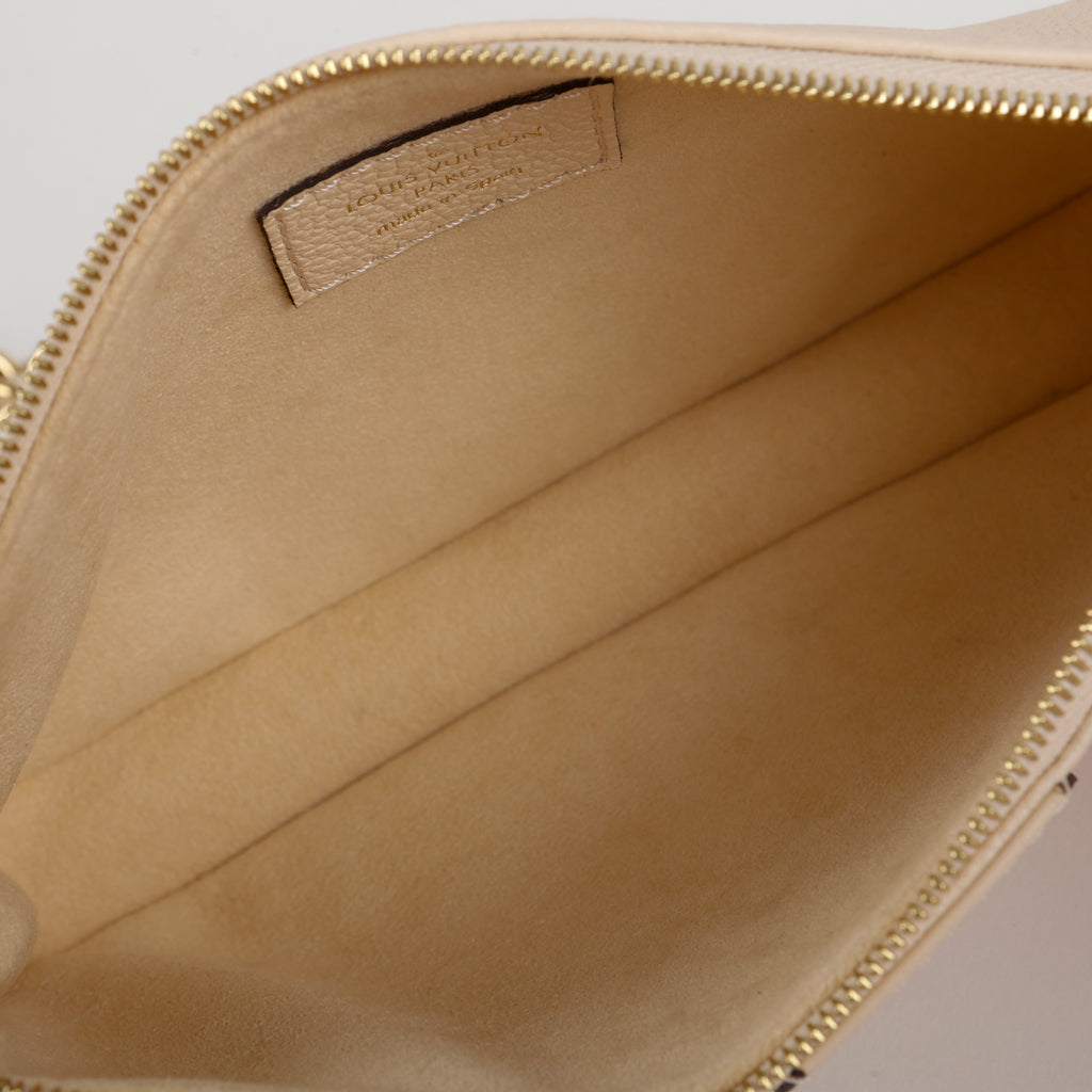 Multi Pochette Accessories, Cream Empreinte