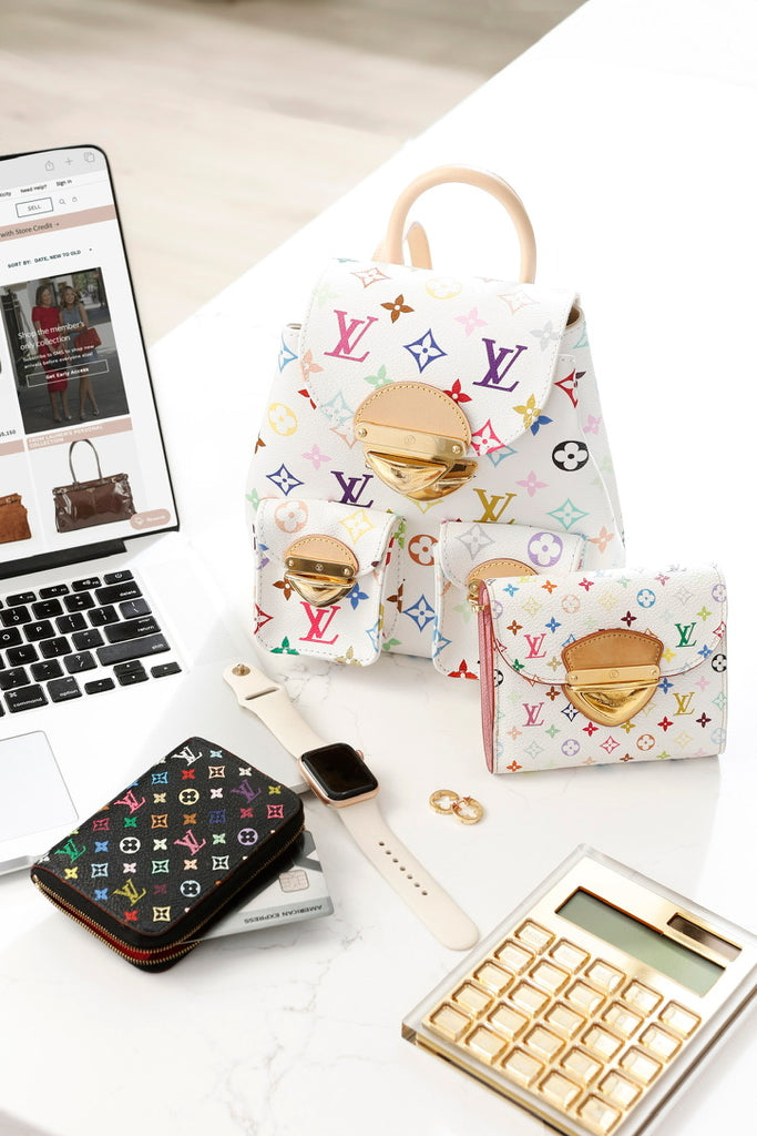 LV x TM Venice Backpack, White Multicolor