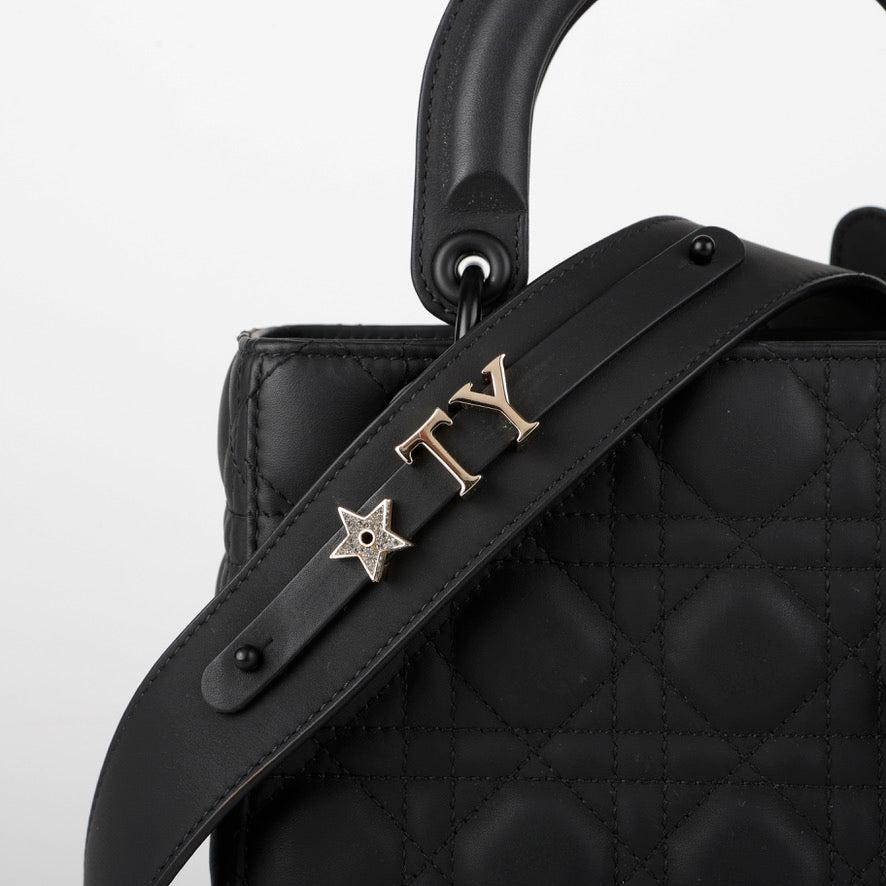 Small My ABCDior Lady, So Black Lambskin 11552