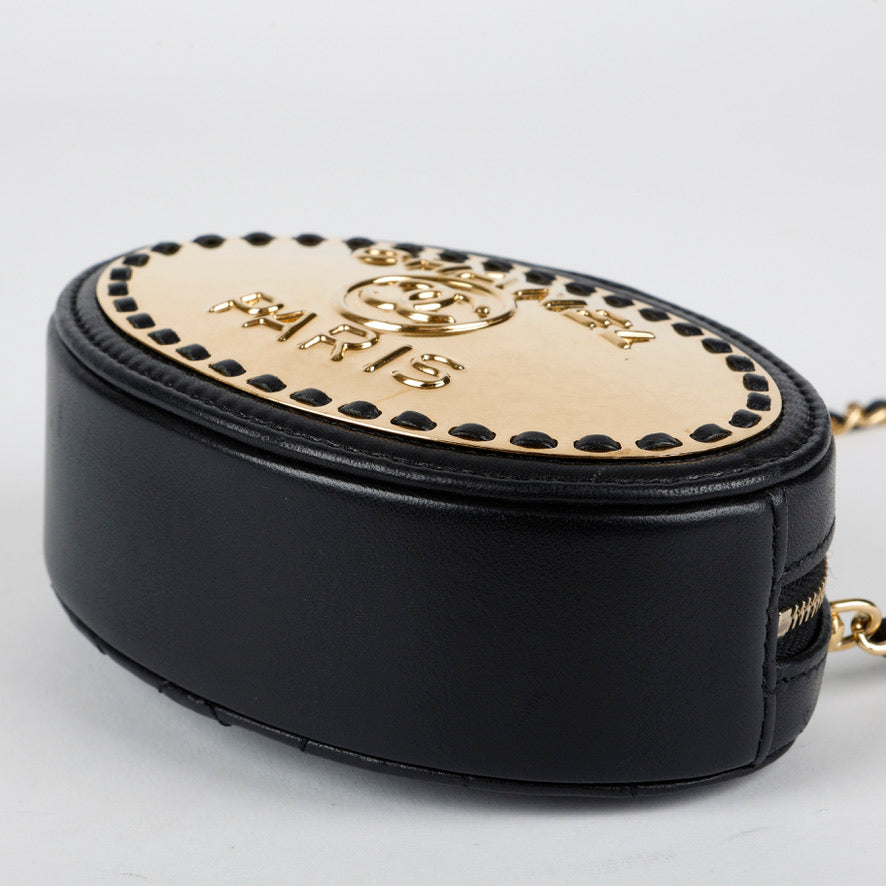 Oval Logo Plate Crossbody