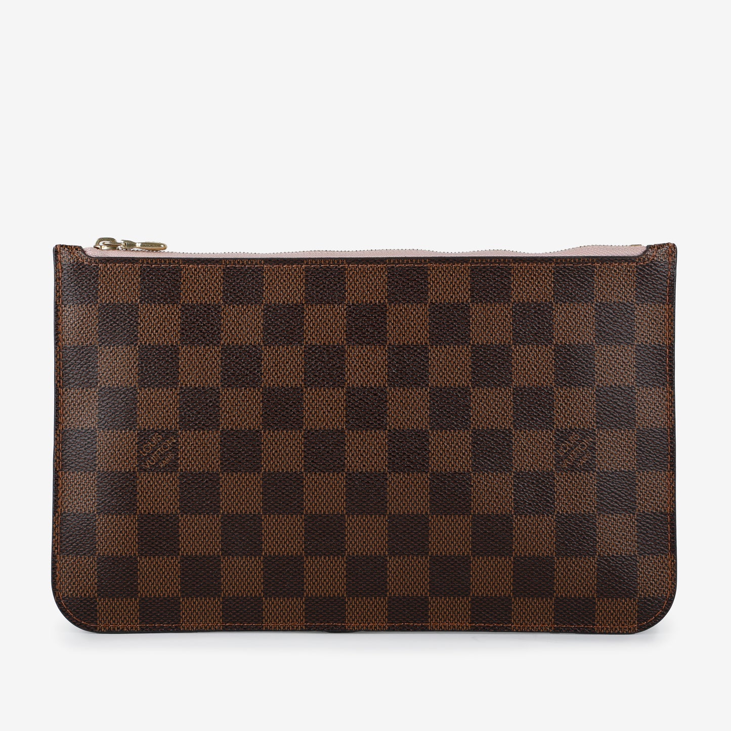 Pochette Wristlet, Damier Ebene Rose